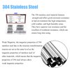 DYWISHKEY 200 Pieces M3 x 30mm/35mm/40mm/45mm/50mm Stainless Steel 304 Hex Socket Head Cap Bolts Screws and Nuts Kit