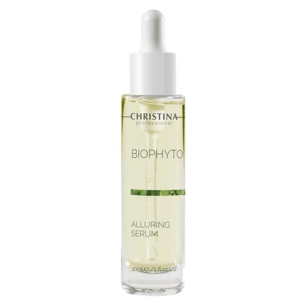 Christina Biophyto Alluring Anti-Aging Serum - 30ml - Vitamin C Serum with HA & Echinacea for a Luminous Skin & Glow - Anti Wrinkle Serum for Combination, Dry, Normal, Oily & Sensitive Skin