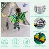 Creatoy Dragon-Wings-Costume Kids with tail and dragon masks Toddler Halloween Dress Up Costume for Boys Girls Dinosaur Dragon Party Decorations Birthday Supplies Dragon Toys Gifts