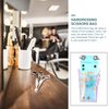 Hair Scissor Portable Barber Waist Bag Plastic Barber Scissors Pouch with Waist Shoulder Belt Hairdressing Pouch for Hair Stylist
