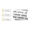 Hurraw! Unscented Lip Balm, 3 Pack: Organic, Certified Vegan, Cruelty and Gluten Free. Non-GMO, 100% Natural Ingredients. Bee, Shea, Soy and Palm Free. Made in USA
