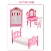 20 Pcs Mini Bathroom Set 1:12 Mini Living Room Set Miniature Accessories Miniature Furniture Accessories Model for Mini Dreamhouse