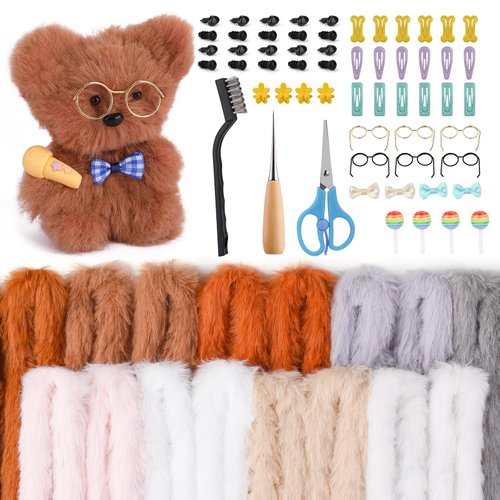 UzecPk 77 PCS 39.37 Inches Pipe Cleaners Extra Thick Jumbo Fur Pipe Cleaners Craft Chenille Stems Thick Pipe Cleaner Craft Supplies Pipe Cleaners for DIY Craft Supplies Decorations (Multicolored)