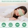 ZOESMIEN 16 Packs Steam Eye Masks for Dry Eyes, Spa Self Heated for Headaches, Relief Eye Fatigue Stress Migraine, Disposable Warm Eye Compress, Best Gift, Chamomile
