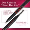 YBF Beauty Eyebrow Pencil - Universal Automatic Brow Pencil With Spoolie Brush - Perfect Eyebrow Makeup Shaper and Filler For Women - All Hair Colors & Skin Tones - Taupe Eyebrow Liner - 2 Pack