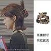Formery 2PCS Acrylic Hair Claw Clips Leopard Fancy Hair Clips Thick Hair Barrette Jaw Clamp Curly Hair Accessories for Women