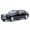 Toy Cars Rolls-Royce Phantom Model Black Alloy Collectibles Diecast Vehicles with Sound and Light