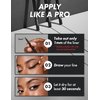 self beauty Ultra Slim Waterproof Gel Eyeliner | Easy Retractable Eyeliner Pencil Waterproof Smudge Proof | Long Lasting Eyeliner | Korean Eyeliner Gel Pen | Black Eye Liners for Women