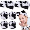 Casoty 6 Pcs Spa Headband Skincare Headband and Wristband Set, Headband for Washing Face, Face Wash Headband and Wristband Set, Spa Gifts for Girls, Hair Headband for Face Washing Shower Yoga