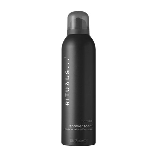 RITUALS Homme Invigorating Classic Foaming Shower Gel - Fragrant Body Wash with Cedar Wood & Vitamin E Complex - 6.7 Fl Oz