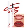 AMY'S DIARY Red Matte Lip Tint Stain Pen,Versatile Lip Color & Lip Liner Pen,Long Lasting Waterproof 24 Hour Lipstick Lip gloss for Women,tinta para labios labiales mate 24 horas (01#)
