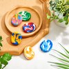 Worry Stone Worry Stones for Anxiety for Kids Polymer Clay Worry Stone Thumb Worry Stone for Anti Anxiety (Oval)