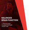 Protocol L-Theanine 200mg - for Brain Health, Relaxed but Alert Mental State & Normal Dopamine & GABA Release* - Calming like Green Tea* - with Inositol - Made without Gluten, Non-GMO - 60 Veg Caps