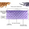 Lookix Lavender Eye Pillow- a Natural Soothing Hot & Cold Aromatherapy Eye Mask for Yoga, Meditation, Relaxation (Lavender)