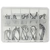 INDELITE 275 Pcs Fishing Lure Kit Tackle Box Set Universal for Fresh and Saltwater with Lures and Jigs Fishing Enthusiasts