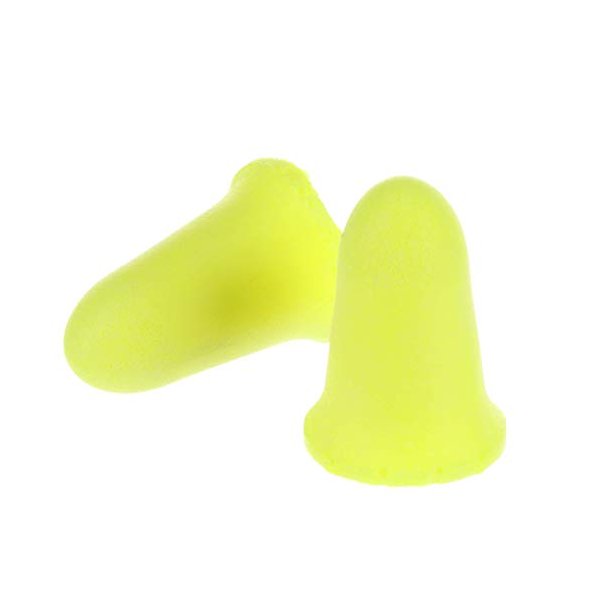 3M Ear Plugs, 200 Pairs/Box, E-A-Rsoft FX 312-1261, Uncorded, Disposable, Foam, NRR 33, Drilling, Grinding, Machining, Sawing, Sanding, Welding, 1 Pair/Poly Bag