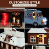 DALDED LED Lighting Kit for Lego Ideas Home Alone, LED Light Compatible with Lego 21330 Building Block Models (Remote Control Version)