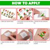 Christmas Temporary Tattoos Themed Merry Christmas Birthday Party Decorations Supplies 96PCS Party Favors Gift Ideal for Boy Girls Cute Noel Xmas Santa Claus Prizes Themed (Elf)