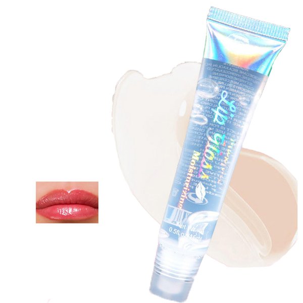 Easilydays Glossy Lip Gloss, Moisturizing and Hydrating Glossy Clear Lip Gloss Mirror Lip Glaze, High-shine Finish Lip Makeup Lipstick for Nourished, Fuller-looking Lips (#01 Mint)
