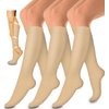 Laite Hebe compression socks women&men, Nude,S/M (3 pairs)
