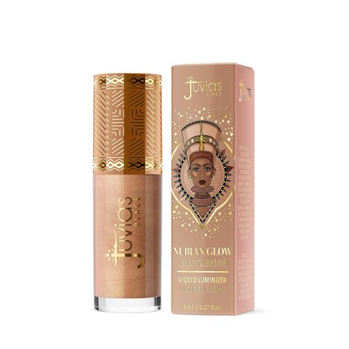 Juvia's Place Nubian Glow Liquid Luminizer Golden Hour - Radiant Highlighter Makeup Glowy Tint Daily Dewy Luminous Beauty Creamy Bronzing Skincare Radiating Brightening Natural Shine Face & Cheeks