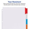Avery Big Tab Extra-Wide Insertable Dividers for 3 Ring Binders, 8-Tab Set, Multicolor, 6 Sets (21211)
