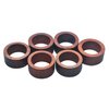 Napkin Rings Set of 12, Wooden Napkin Rings Artisan Crafted in India, Tabletop Decor
