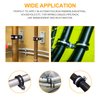 Cable Clamps Assortment Kit,50pcs Rubber Cushion Insulated Clamp.Stainless Steel Pipe Clamp