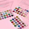 24 Colors Glitter Shimmer Eyeshadow Palette for Women, Vibrant Shades & Highly Pigmented, Shimmer Sparkle Eyeshadow Palette, Colorful Glue Gel Sombras De Ojos Professional Makeup for Eyes, Lips & Face
