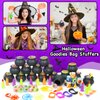 144 PCS Halloween Party Favors for Kids, 18 Pack Prefilled Small Plastic Witch Cauldron Halloween Toys in Bulk for Halloween Party School Classroom Prizes Trick or Treats Gifts