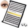 Vayator Eyelashes 10-12mm Mixed,12-14mm Mixed,14-16mm Mixed Mink Eyelashes Extension Natural Russian Volume Faux Eyelashes Individual Lashes Makeup Tools (20D-10mm-12mm Mixed)