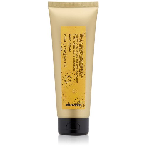 Davines This is a Relaxing Moisturizing Fluid, Heat Protection And Frizz Control For Sleek And Straight Styling, Moisturize With Humidity Control, 4.22 Fl. Oz.