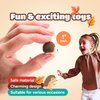 Entervending Hedgehog Toy Figurines - Wild Life Animal Figures in Bag - 30 Pcs - Figurines Party Favors for Kids - Cake Toppers – Woodland Decoration Playset - Cognitive Toys