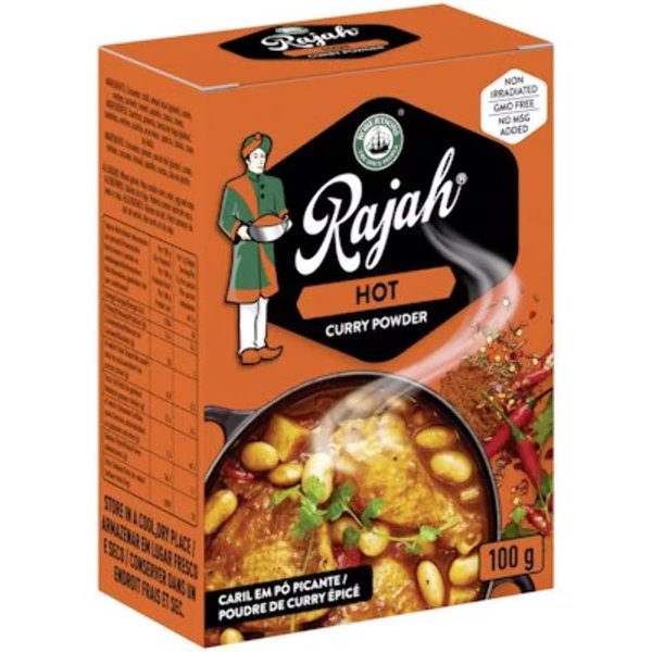 Rajah Curry Powder HOT - Imported From South Africa