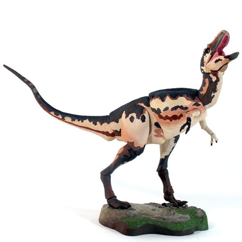 Beasts of the Mesozoic: Teratophoneus Curriei - 1/18th Scale T-Rex Dinosaur Action Figure - 12" Articulated Collectible Miniature, Detailed Base