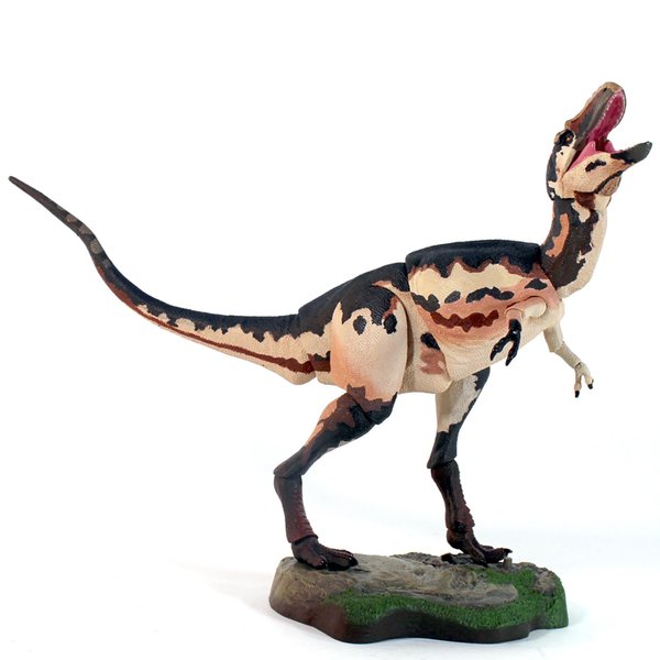 Beasts of the Mesozoic: Teratophoneus Curriei - 1/18th Scale T-Rex Dinosaur Action Figure - 12" Articulated Collectible Miniature, Detailed Base