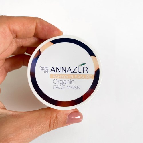 Face Mask ANNAZUR, 2 oz, Papaya Pleasure