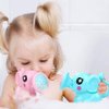 Kisangel Kids Bath Toy Bathtub Toy 3pcs Kids Watering Can Bathtub Watering Pot Plastic Watering for Toddlers Boys Girls Elephant Bathtub Watering Pot Bathtub Watering Pot