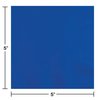 Creative Converting 50 Count Touch of Color Beverage Napkins, 3-Ply, Cobalt