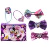 TownleyGirl Minnie Mouse Hair Set, Includes Hair Brush, Hair Bows, and Hair Clips, 7 CT
