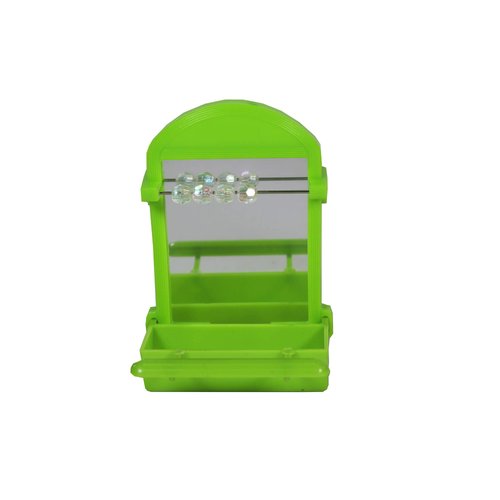 Penn-Plax Bird Life - Bird Perch with Mirror and Seed Cup