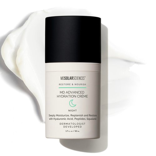 MDSolarSciences Advanced Hydration Cream, Facial Night Cream, Cruelty-Free, Vegan, Paraben-Free, ...