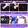 101PCS 90s Party Decorations, 90's Birthdays Party Supplies Bundle Includes Inflatable Disco Ball Radio Boom Box Retro Mobile Phone Guitar and Mobile Phone, Back to 90s Hip Hop Party for Adults