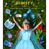 Kids Makeup Kit for Girls Princess Dress Up for Girls, BIBUTY Pretend Play Fake Makeup Set Toy for Girls with Princess Dress Costume Princess Shoes Crown, Princess Toy Gift for 3-6 Toddler Little Girl