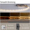 Obeaming RV Flexible LED Strip Light 12V Dimmable Tape Light 16.4 ft 600 LEDs 2000 Lumen Width 5/16” for Camper Van Motorhome Truck Trailer Interior Lighting, CRI 90+ Indoor Only (3000K)
