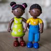 HABA Little Friends Erik - 4" African American Boy Dollhouse Toy Figure