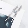 Colour Rhinestone Hairpins,WHITEBRIDGE 8pcs Four Kinds Of Color Crystal Rhinestone Hair Pins For Women Girls