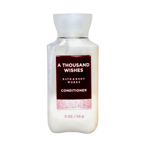 Bath & Body Works Mini Travel Size Hair Conditioner, 3oz Each (A Thousand Wishes), White