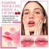 PPPanYiDi 2Pcs Hydrating Lip Oil, Plumping Lip Gloss,Glossy Refreshing Long Lasting Moisturizing Tinted Lip Glow Oil for Lip Care,Hydrating No-Sticky Lip Stain Balm for Women