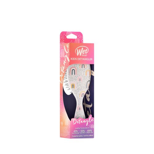 Wet Brush Kids Detangler Hair Brushes - Galaxy - Mini Detangling Brush with Ultra-Soft IntelliFlex Bristles Glide Through Tangles with Ease - Pain Free Comb for All Hair Types